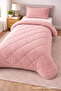 Wellsoft Single Colorful Quilt Double Sided 155x215 Pink
