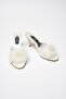 Women's Ecru Bridal Slippers - 3