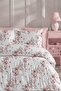 Elastic Sheet Duvet Cover Set Single Size Jungle White