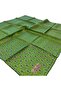 Tivil Silk Scarf Ist Green Ethnic Pattern 2428 - 05 - 2