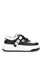 Women's Winter Waterproof Non-Slip Thick Eva Sole Lightweight Comfortable Orthopedic Leather Black Style Sneaker