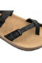 Women's Special Leather Natural Design Orthopedic and Anatomical Sole Summer Slippers - 3