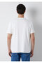 Printed Ecru T-Shirt Regular Fit / Normal Cut 0613517-70057 - 5