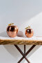 Handmade Gold Copper Sugar Bowl and Snack Bowl Set