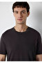Black Brown Basic T-Shirt Regular Fit / Normal Cut 0613525-70219 - 6
