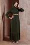 Tesetur Dress with Fluffy Detail 40464-1 - 2