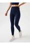 Gela high waist, flexible and firming sports leggings navy blue - 2