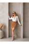 Suede Mini Skirt with Zippered Belt Detail