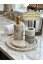 Monvera Marble Bathroom Set 4 Pieces - 2