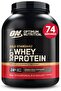 Gold Standard 100% Whey Protein, Double Rich Chocolate, (5 LB - 74 Servings), Primary Source Isolate, 24 Grams Protein for Muscle Support