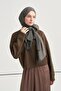 Şantuk Double-Sided Silk Shawl Khaki - 2