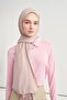 Cream Double Sided Silk Slub Shawl - 3