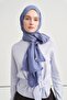 Blue Double Sided Silk Denim Slub - 2
