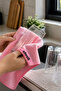 Ocean Luxury Blue Drying Cloth 40X40 cm (1 Piece) - Kitchen, Car, Bathroom, Wc, Cup, Plate Drying Cloth - 5