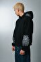 Black Widow Web Boxy Crop Men's Jacket Zip Hoodie - 4