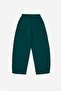 Green Balloon Fit Sweatpant Men's Sweatpants with Stopper - 4