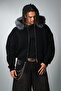 Grey Ritual Fur Men's Jacket Zip Hoodie - 2
