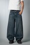 Deep Current Wide Leg Super Baggy Blue Men's Jean Pants