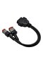 4 6 PIN Motorcycle OBD2 Diagnostics Connector For Harley 4PIN 6PIN 2 IN 1 Motorbike OBD Plug Extensi - 5