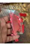 3x1 cm, 50 Pieces Laser Cut Sequin, Red - 3
