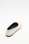 Ballet Flats 2516 - Toe-Loop Knot Detail Bone Women's Ballet Flats - 5