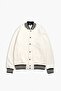 White Skate Men's College Jacket