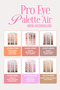 Lightweight Textured Intense Color Eyeshadow Palette Pro Eye Palette Air (21 Mogamju Library) - 6