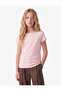 Kayık Yaka Short Sleeve Cotton T-Shirt - 2
