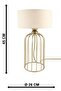 Table Lamp Antique Beige Hat - 5