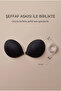 Silicone Bra High Adhesive Low-Cut/Evening Dress Plumping and Lifting Bra with Clasps - 5