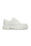 Zrj06 Premium Lace-Up Men's Casual Sports Classic Shoes - White - 2