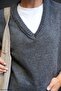 Women's V-Neck Plain Sweater - 6