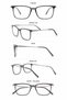 MoreMe Men Eyeglasses | Lightweight Fashion Frame | Model 1490 C01 - 5