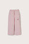 Pink Comfortable Wide-Leg Pants - 4