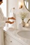 Lindy 3 Piece Bathroom Accessory Set Pearl