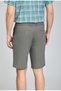 Green Linen Viscose Bermuda Shorts with Pockets - 2