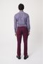 Burgundy Cotton Pocketed Sports Pants - 5