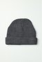 Men's Anthracite Plain Beanie Scarf Set - 3