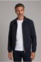 Navy Blue Regular Fit Baby Collar Coat