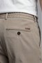 Beige Zippered Lace-Up Elastic Sports Jogger Pants - 4