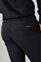 Black Jagger Elastic Polyamide Polyester Men's Trousers - 3