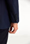Men's Navy Blue 6 Drop Jacket - 4