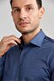 Platinum Regular Fit Navy Blue Men's Shirt - 4