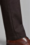 Brown Pocket Zippered Classic Sports Trousers - 4