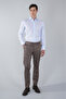 Light Blue Regular Fit Cotton Pocketless Shirt - 5