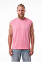 Men's Oversize Crew Neck Basic Undershirt Candy Pink