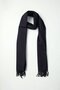 Black Wool Scarf Kaşkol