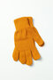 Mustard Acrylic Kaşkol Beret Set Glove Set - 3