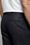 Anthracite Wool Cashmere Classic Flannel Trousers - 4