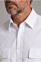 Beyaz Group Regular Fit Cotton Buttoned Pascha Collar Shirt - 3